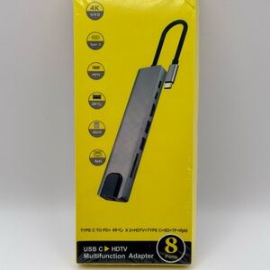 USB-C HDTV Multifunction Adapter - Silver